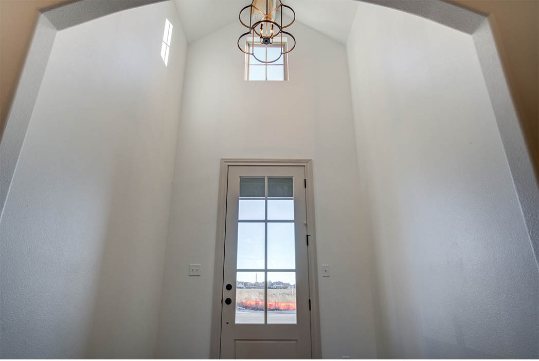 Entry of beautiful house for sale in Lubbock, Texas.