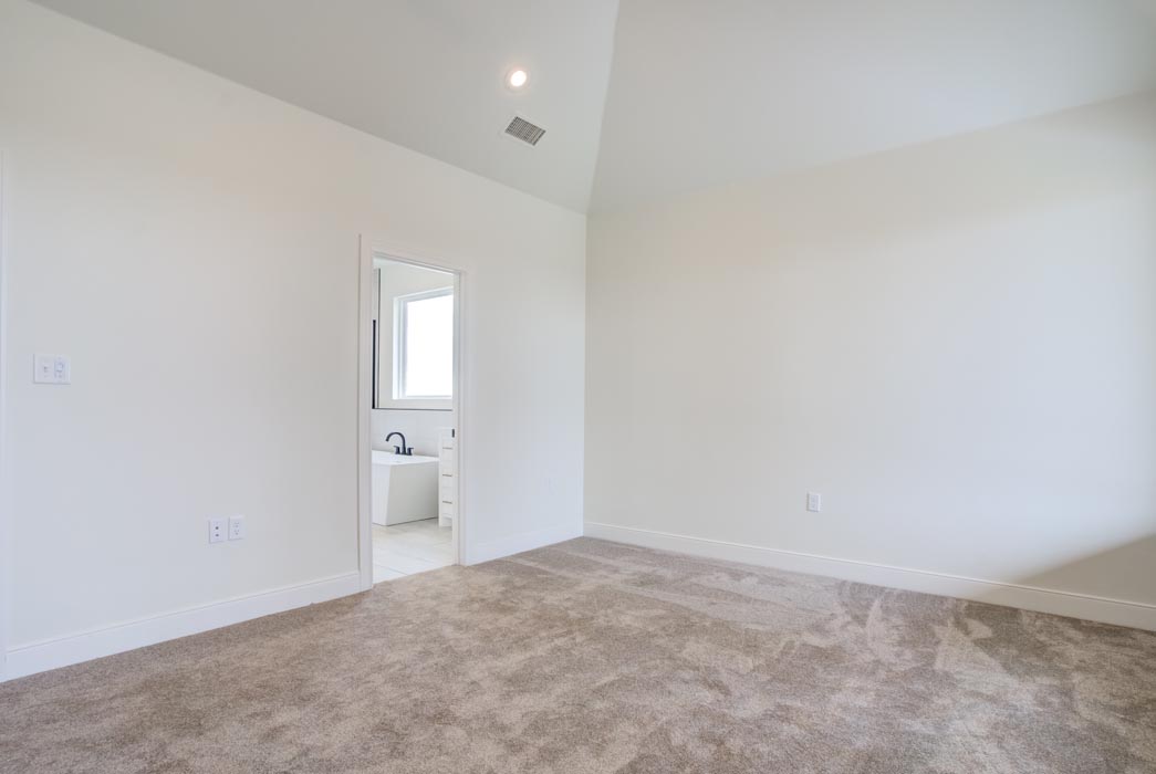 Wonderful bedroom with plenty of space in new home for sale in Lubbock.
