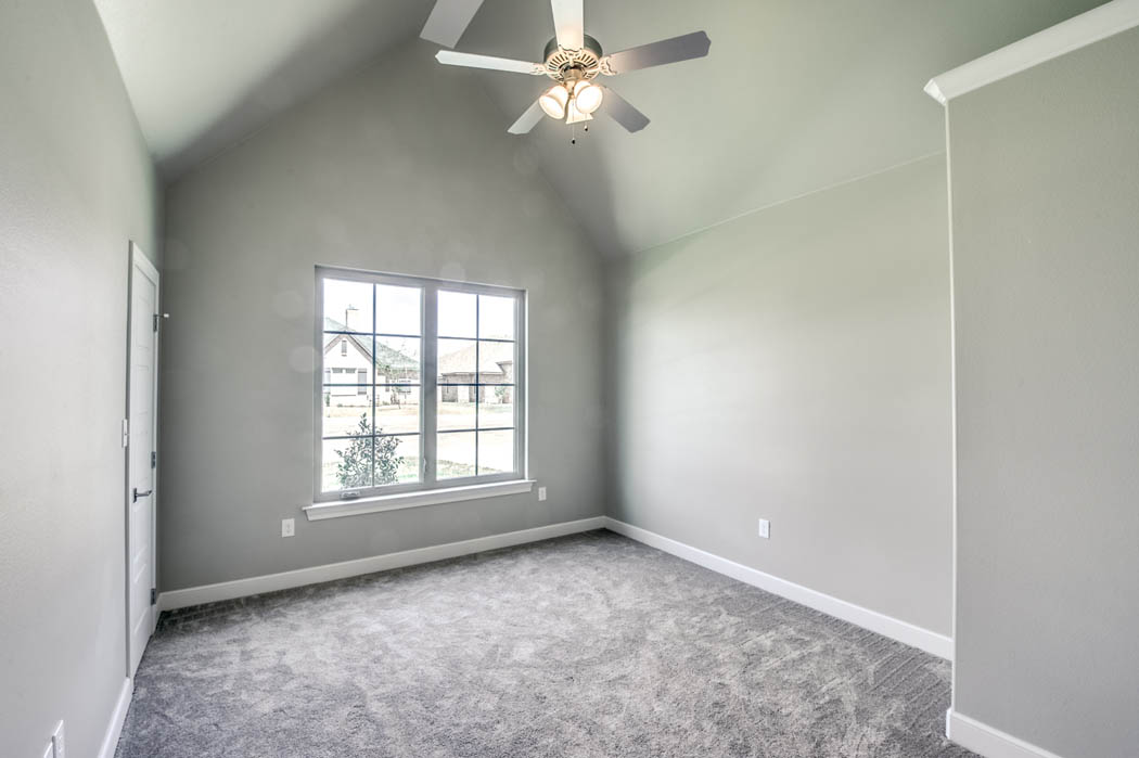 Lubbock area home features spacious bedrooms.