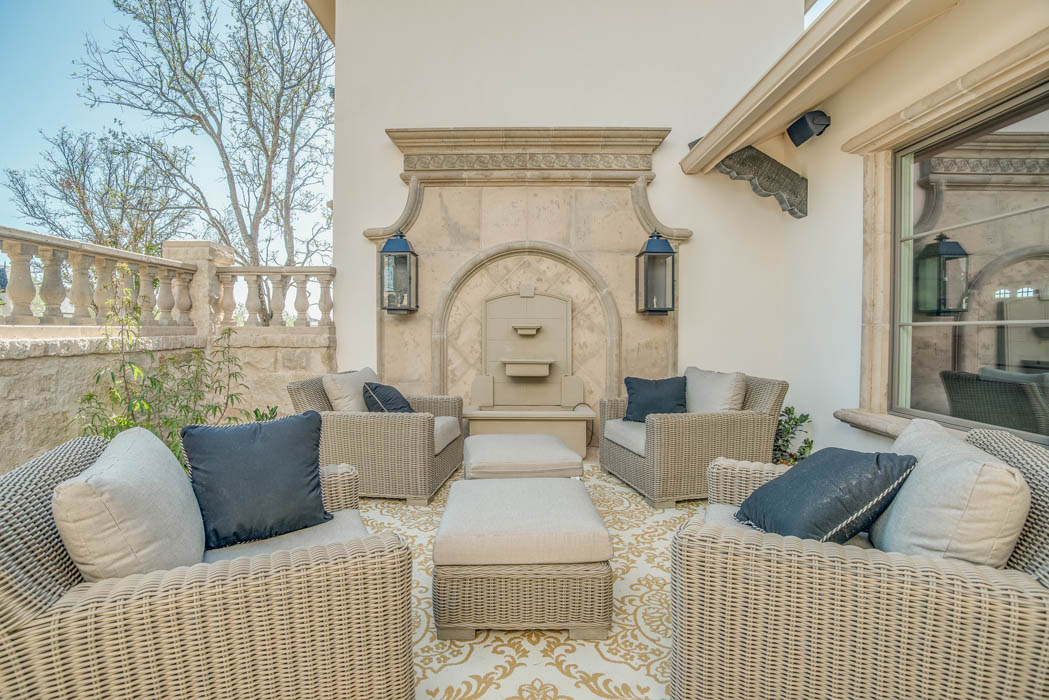 Beautiful outdoor space in home in the Lubbock area.