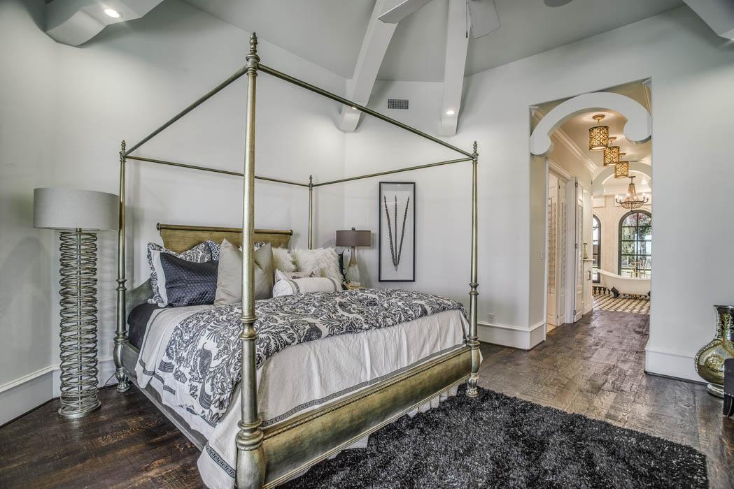 Lubbock area home features spacious bedrooms.